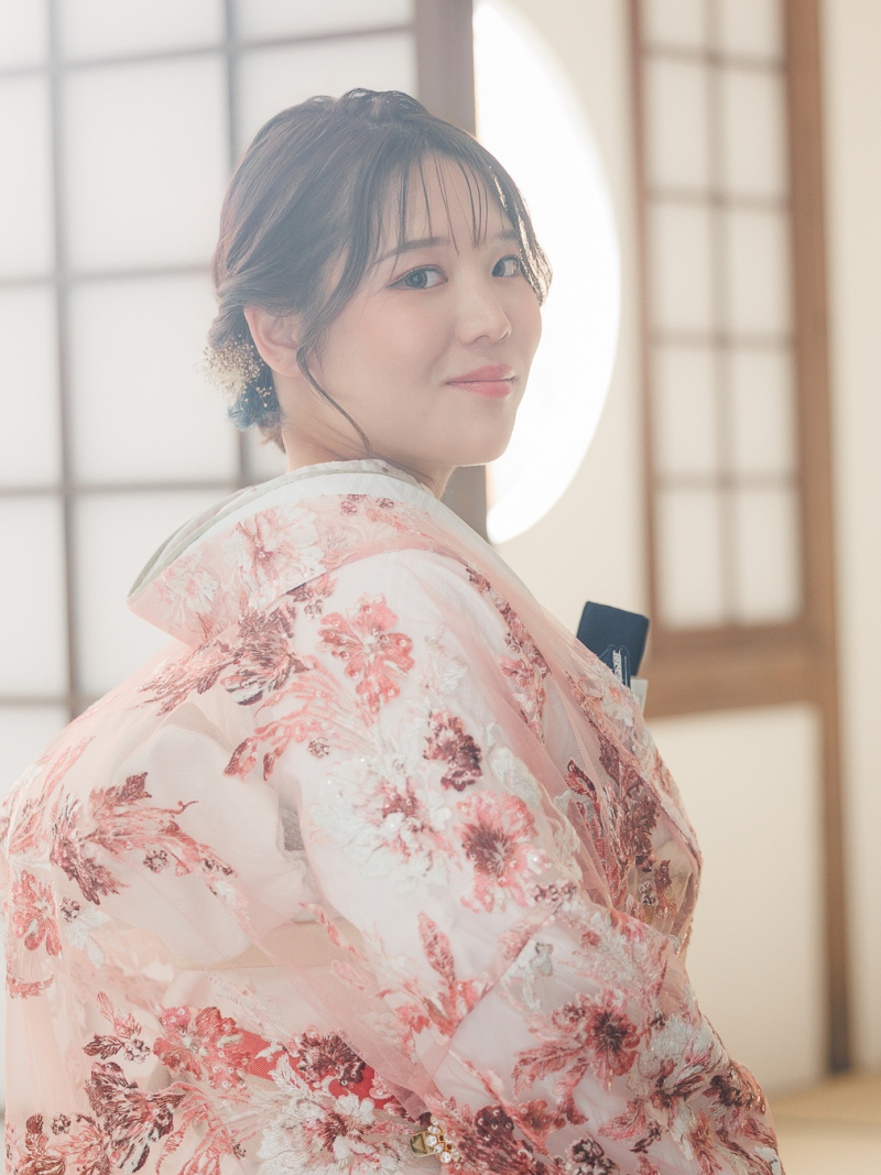 スタジオ撮影ならではの光