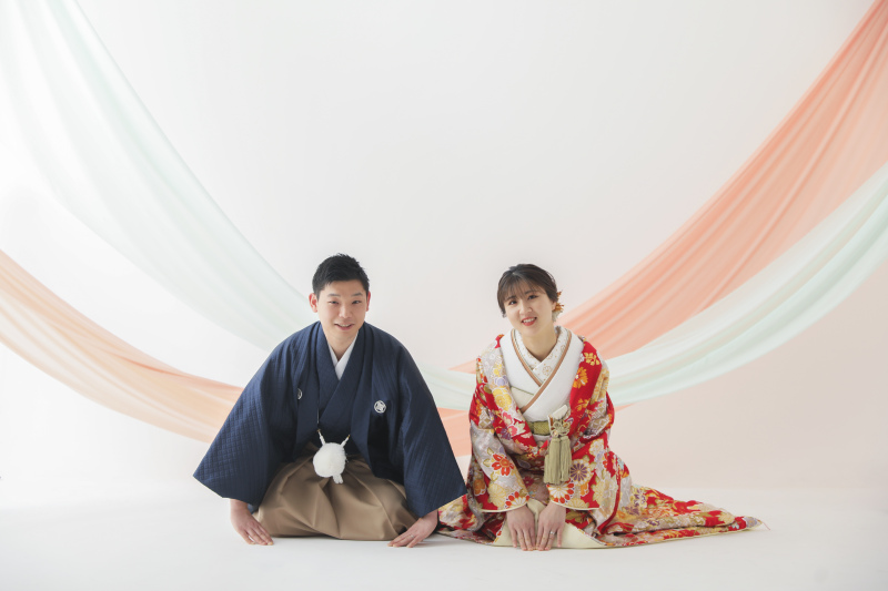 定番の正座ショット