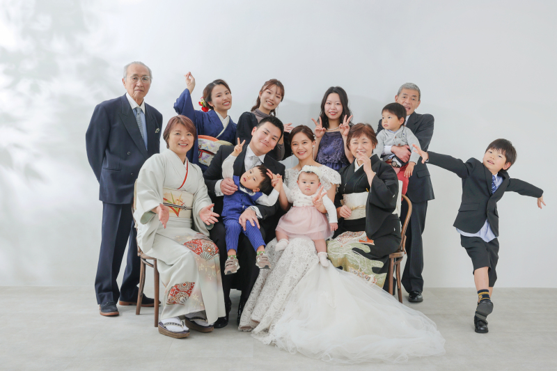 家族のみんなで！