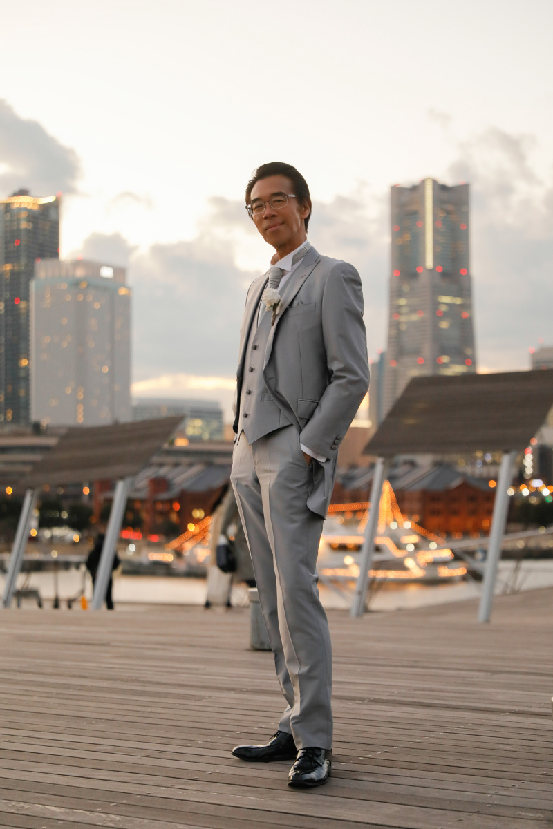 新郎様ソロショット