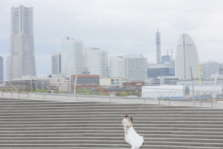 洋装ロケーション〜大桟橋〜