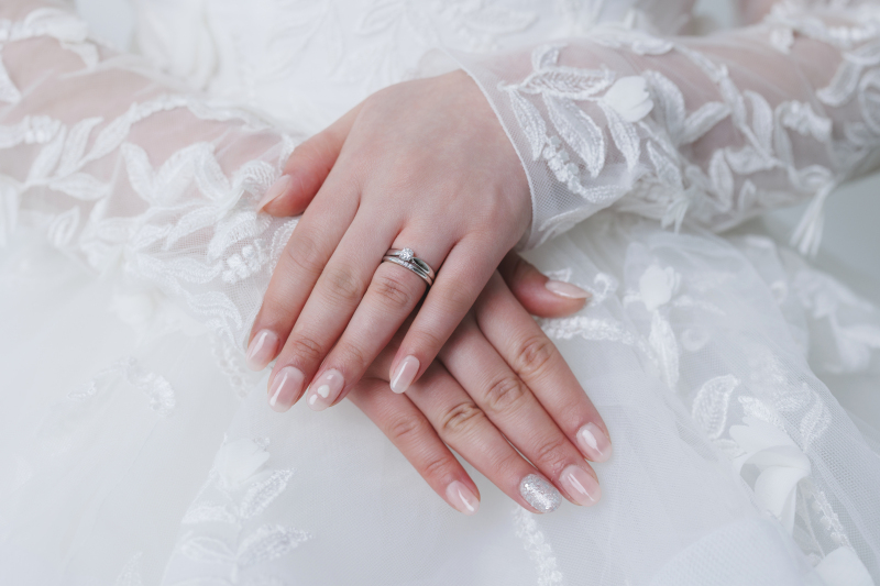 ネイル×指輪