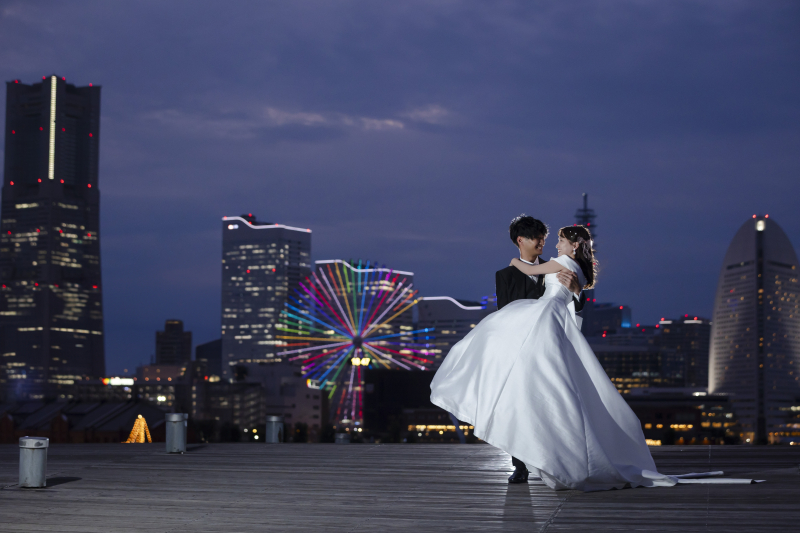 夜景でのお写真も