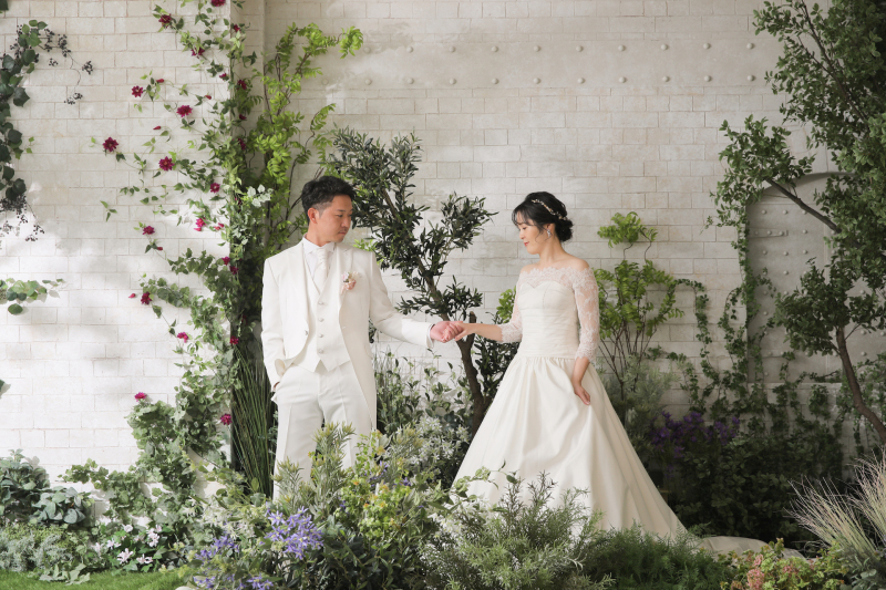 ガーデンの中をお散歩♡