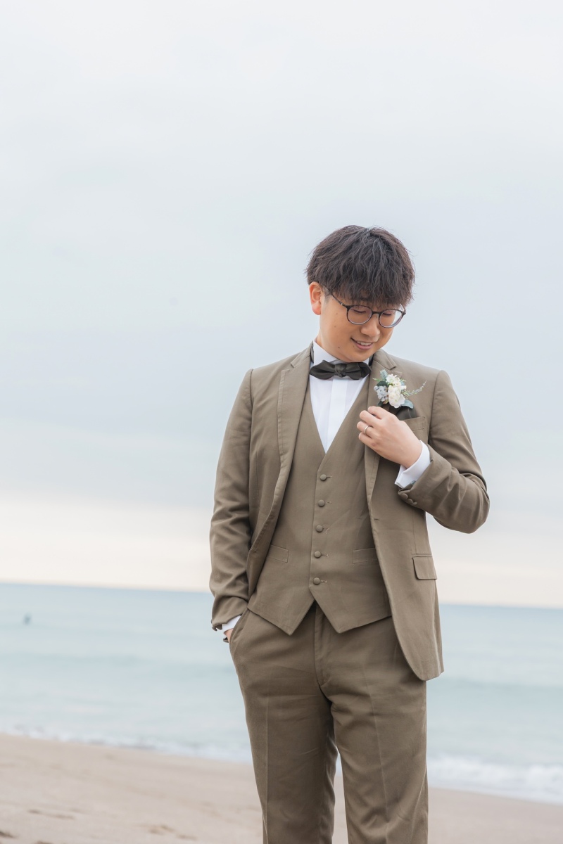 ご新郎様ソロカット