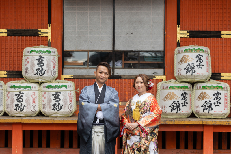 まずは和装から!