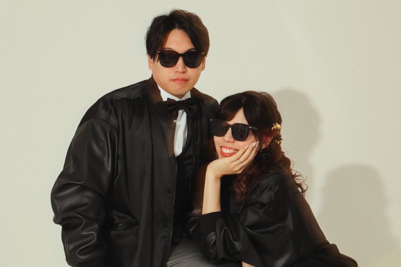 サングラスでエモく