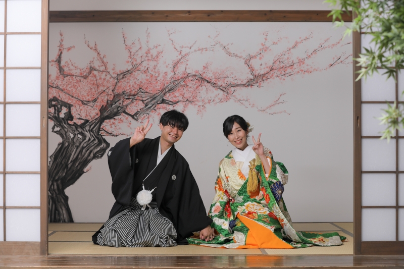 仲良くピース!!