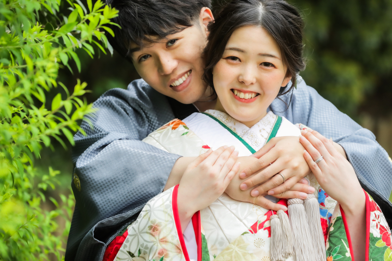 引きの写真やクールな1枚の後は可愛くぎゅっ♡