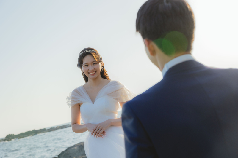 見つめる新婦様