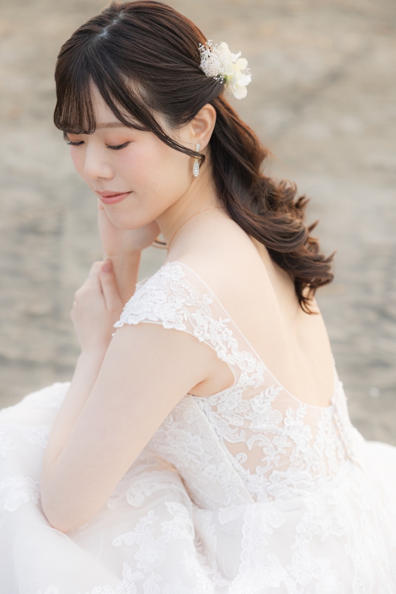 ご新婦様ソロカット