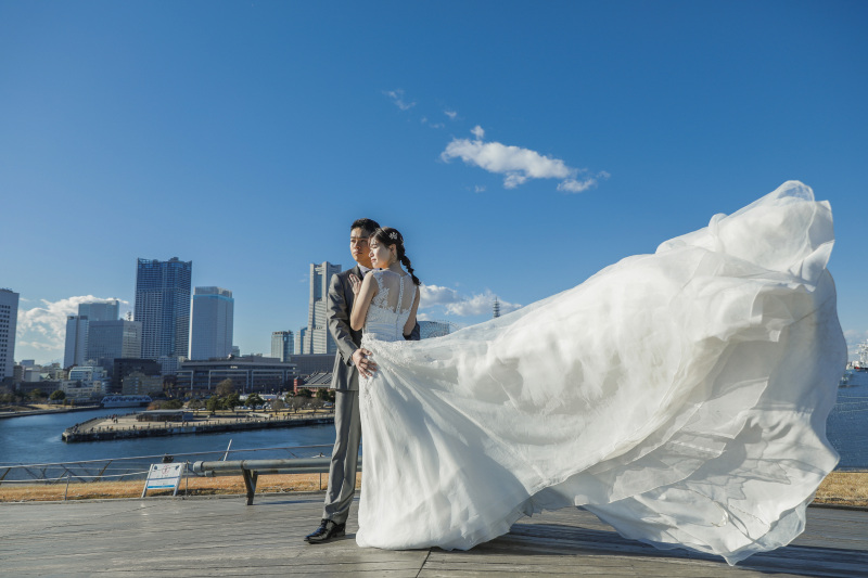 本日は日中の大桟橋撮影のご紹介です。