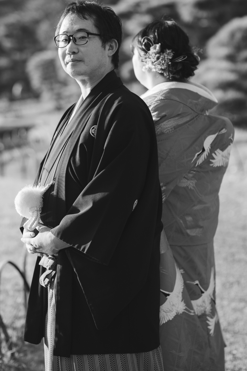 モノクロで締めたお写真も