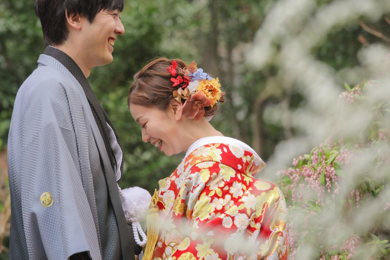 不意に出た笑顔