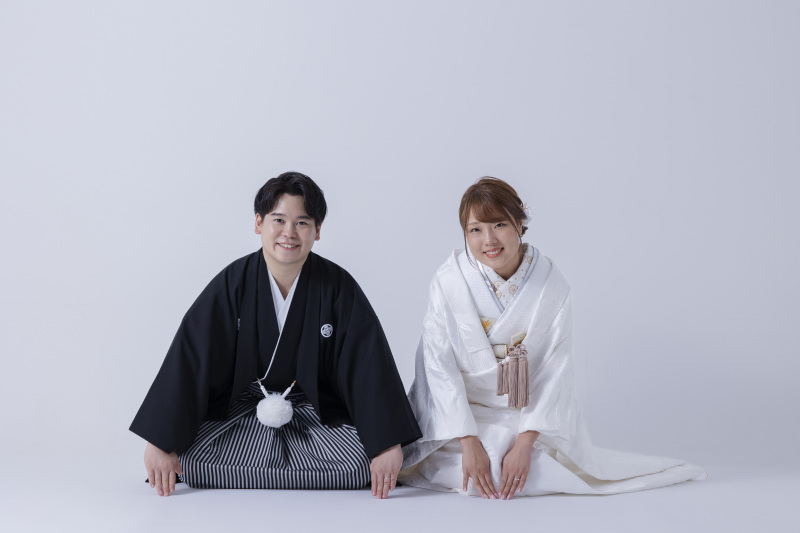 正座のお写真も