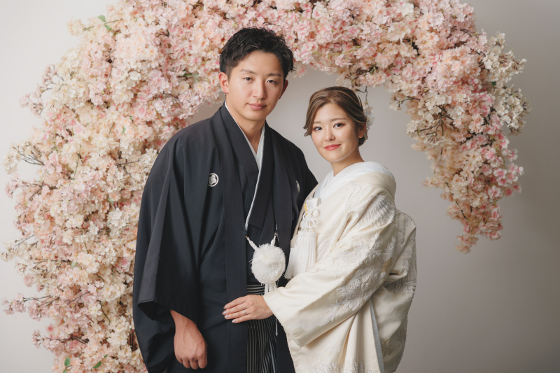 四季折々の屋内庭園スタジオ撮影♪