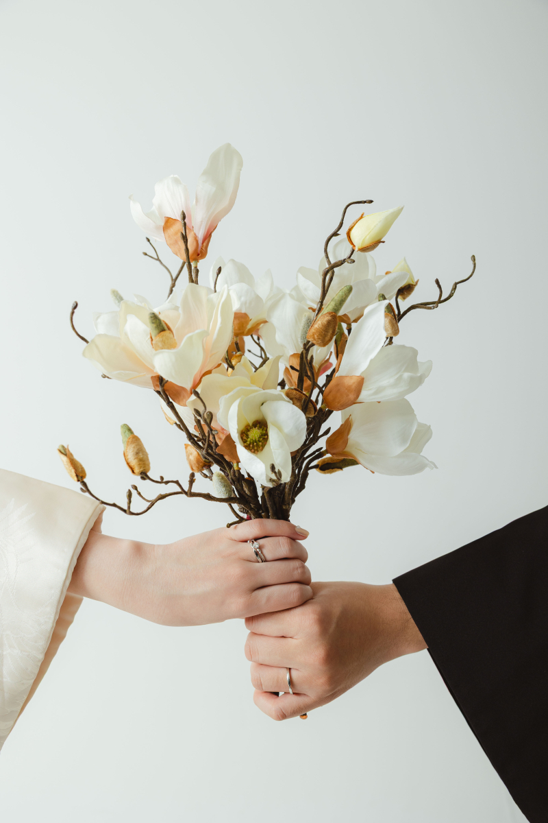 ブーケも使って