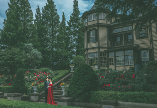 緑が綺麗な山手イタリア山庭園