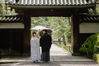 三渓園で緑と撮影！