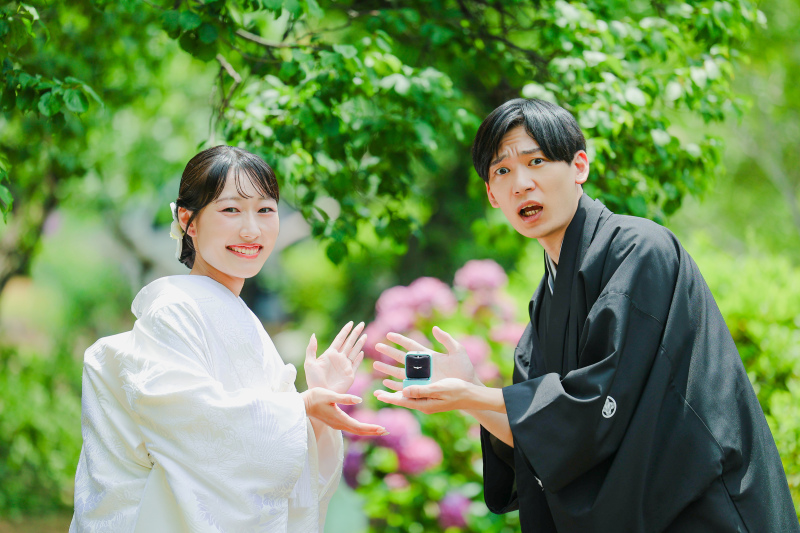 「ひっくり返っちゃった!」