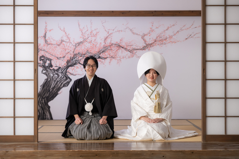 正座のカットも撮影できます！