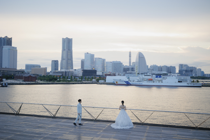大桟橋撮影スタート♪