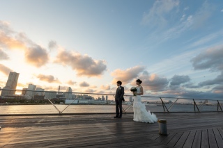 大桟橋の夕景・夜景の景色で撮影してみませんか？