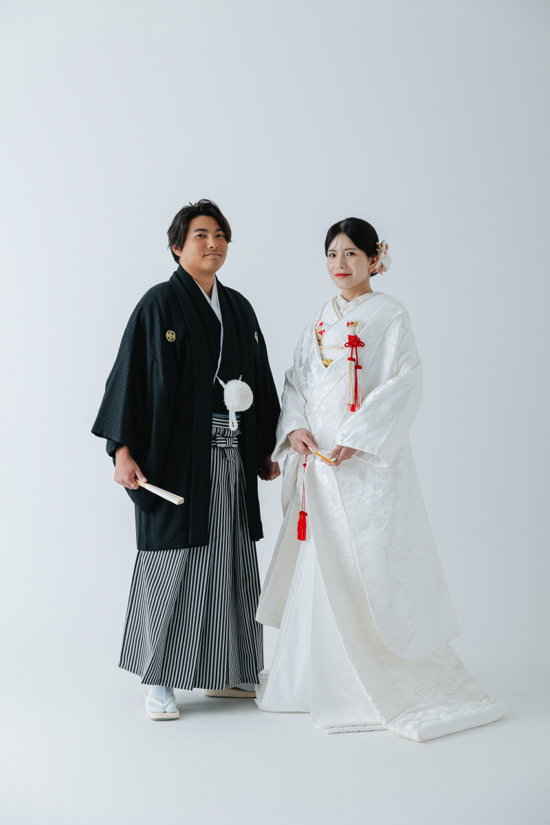 昔からあるしっかりとしたポージングで