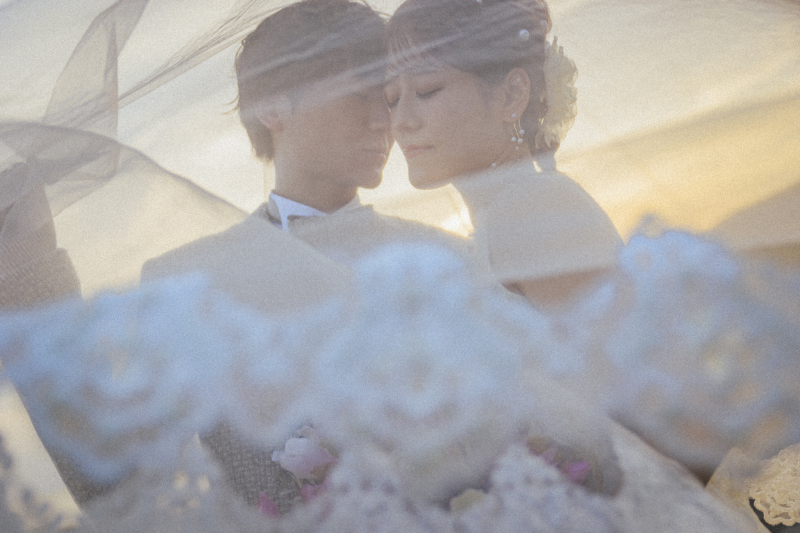 ベールを使って