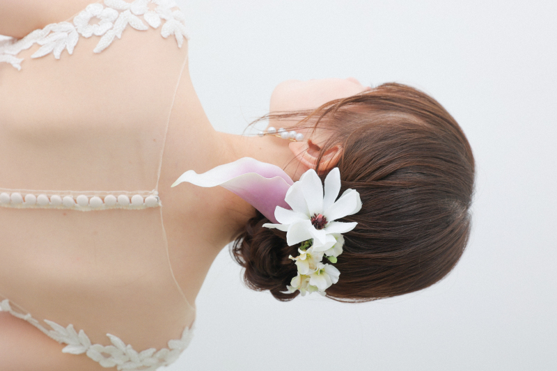 新婦様の髪型