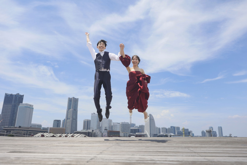 最後にジャンプ！！！