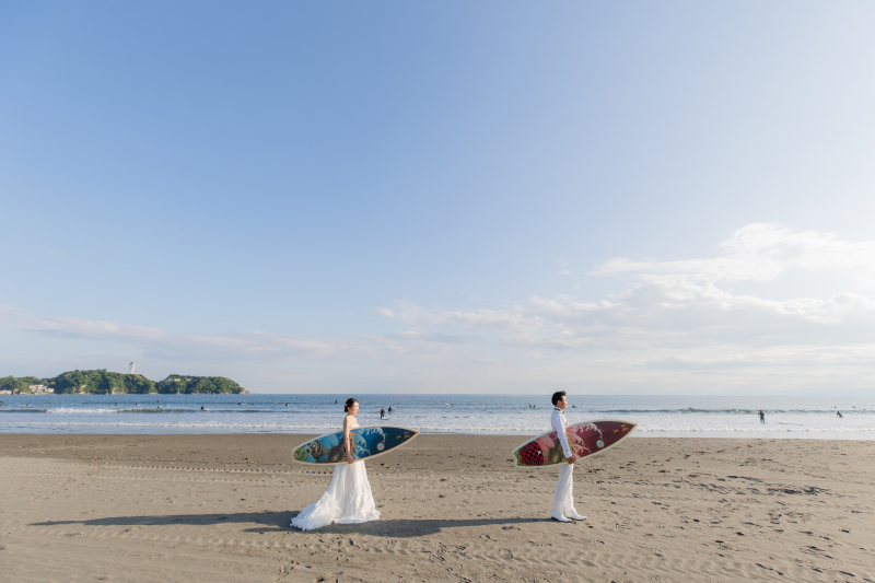 広大なロケーションの中にふたりだけ