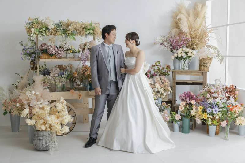 お花屋さんのセットで
