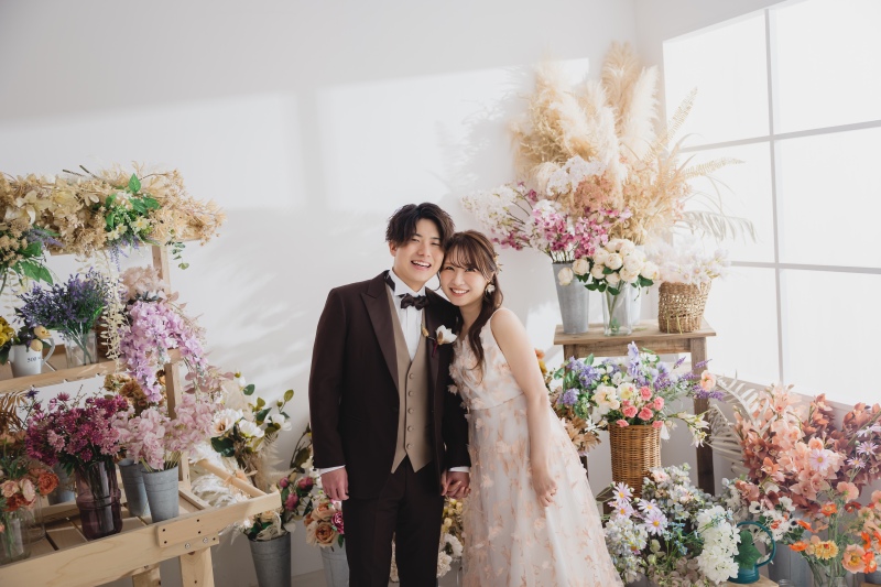 ぎゅっと寄り添って