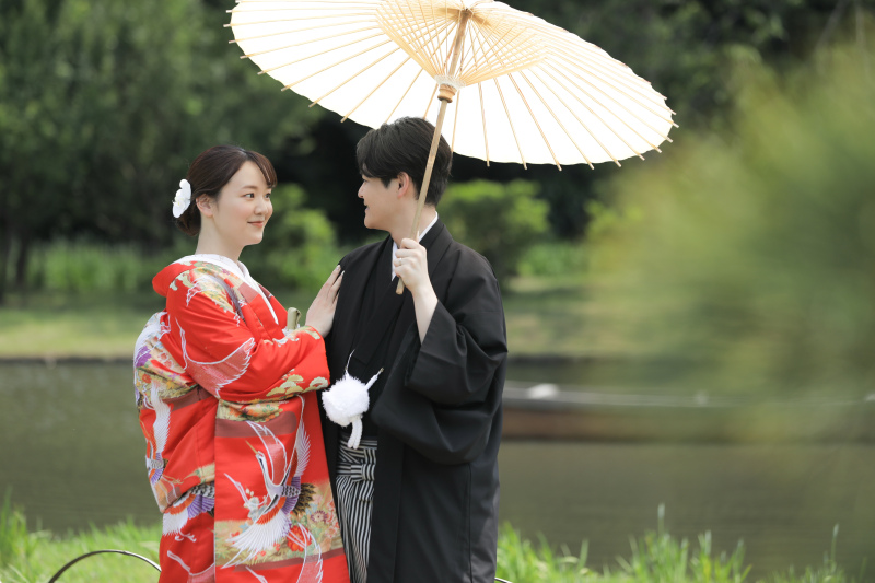 お話ししながら