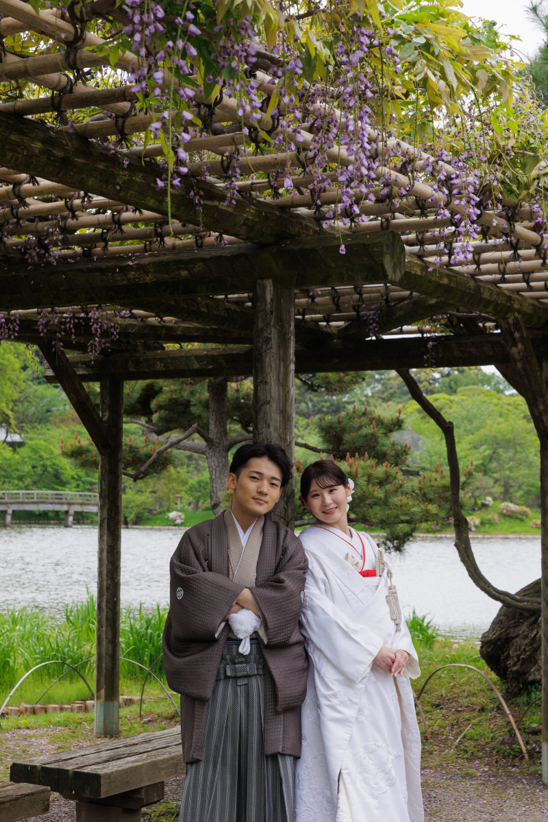 藤の花も咲いていました！