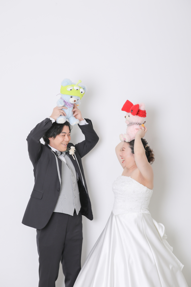 頭の上に乗せたり！