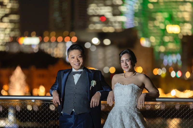 赤レンガ倉庫を入れて