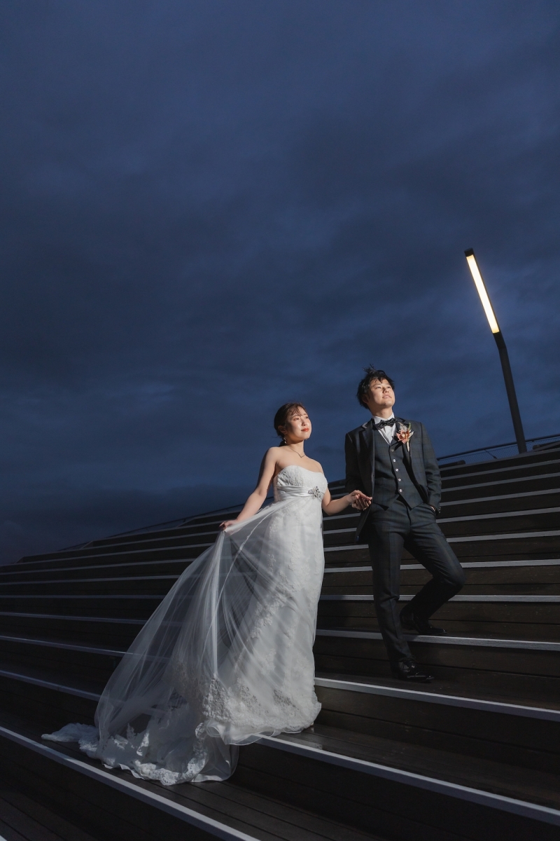 洋装へチェンジ