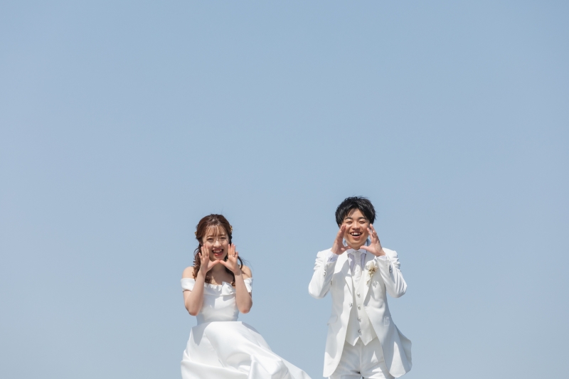 晴天の大桟橋!!【洋装ロケーション】