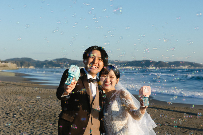 光と泡のファンタジー