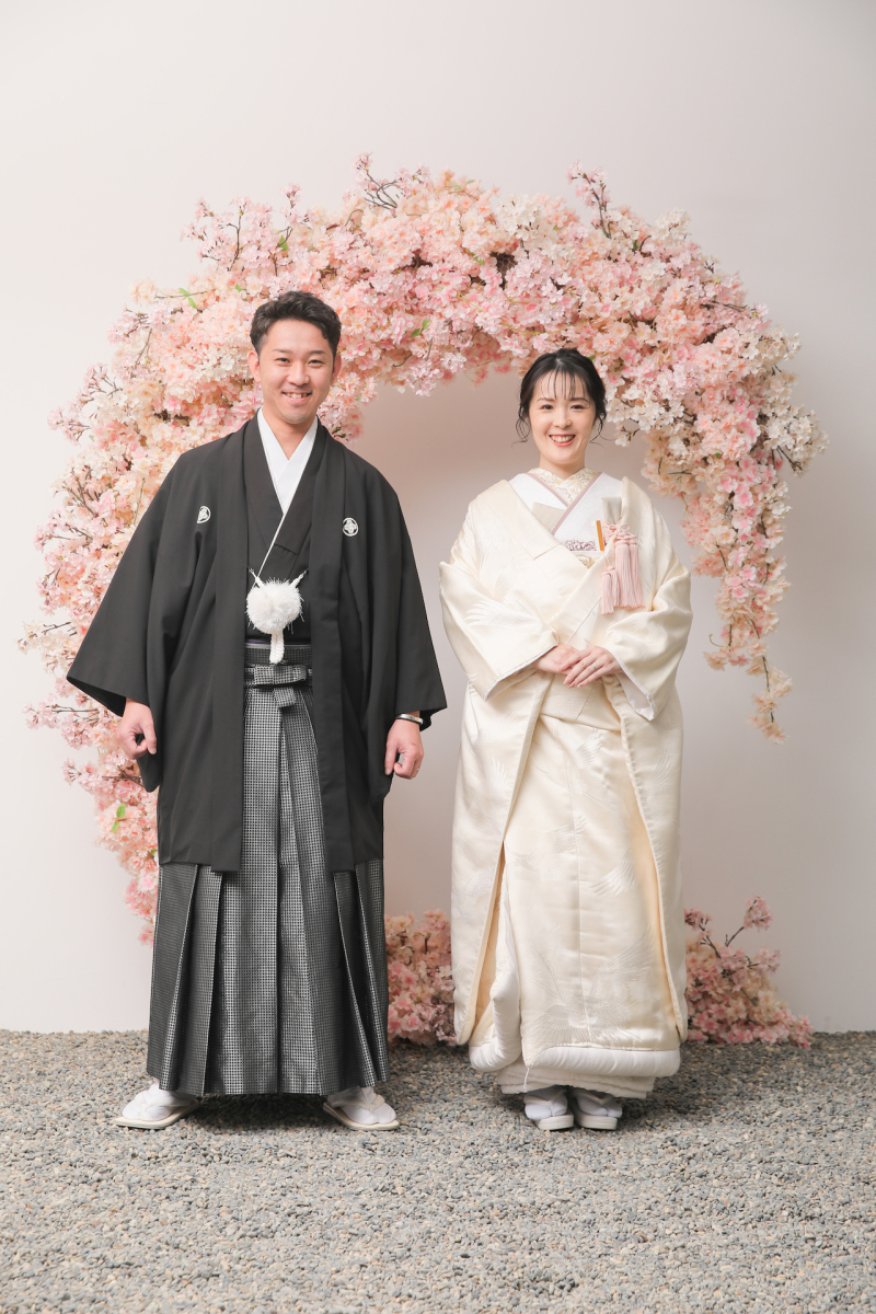 まずは白無垢から