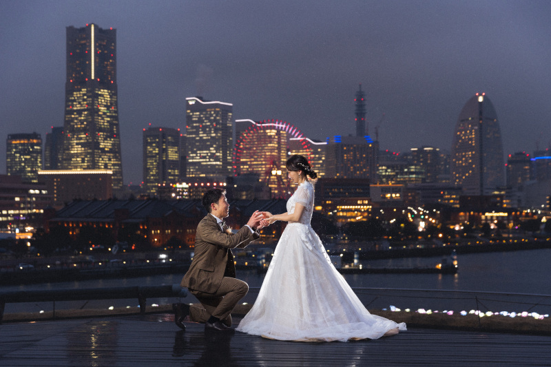 プロポーズシーン