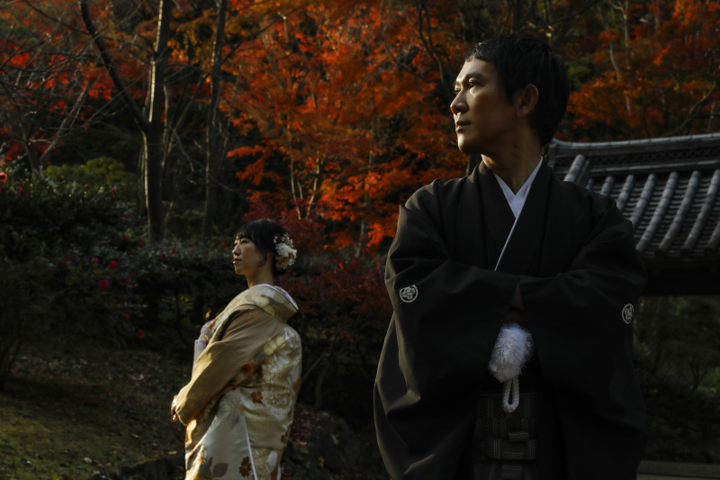 本日は三溪園での撮影のご紹介です