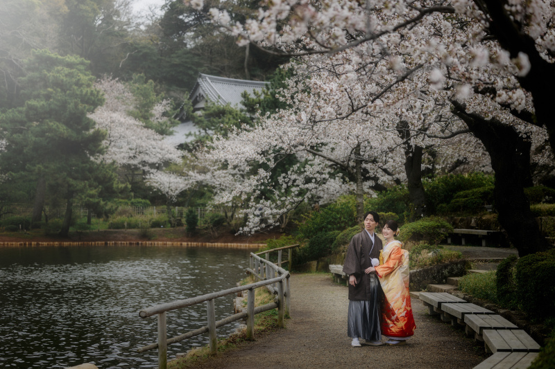 洋装ハウススタジオ&三溪園和装ロケーション♪