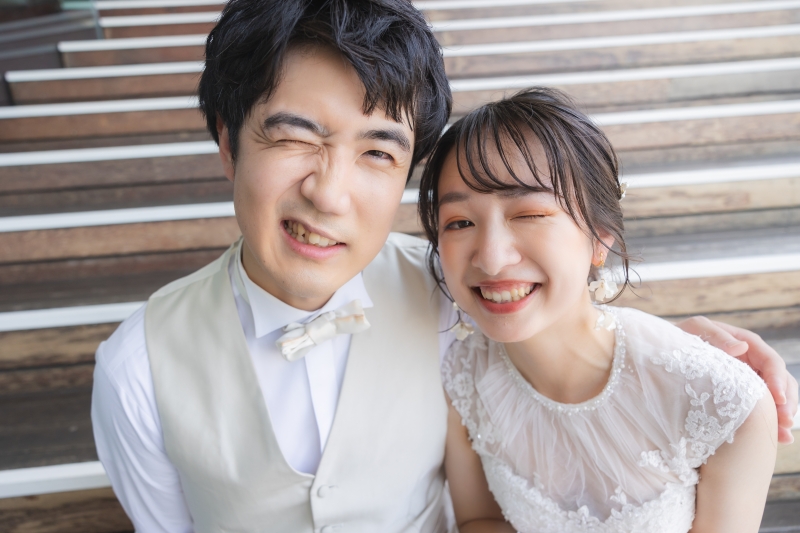 おちゃらけショットも！