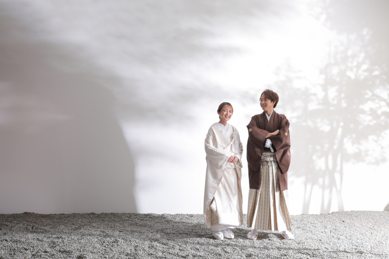 楽しそうにお話をしながら