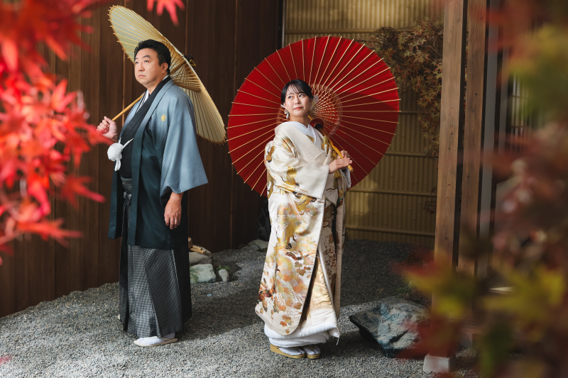 和傘でおしゃれに