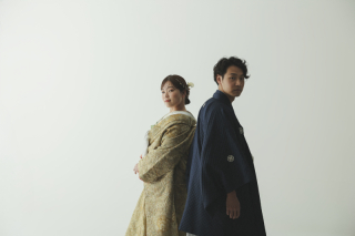 シンプル和装ウェディングフォト