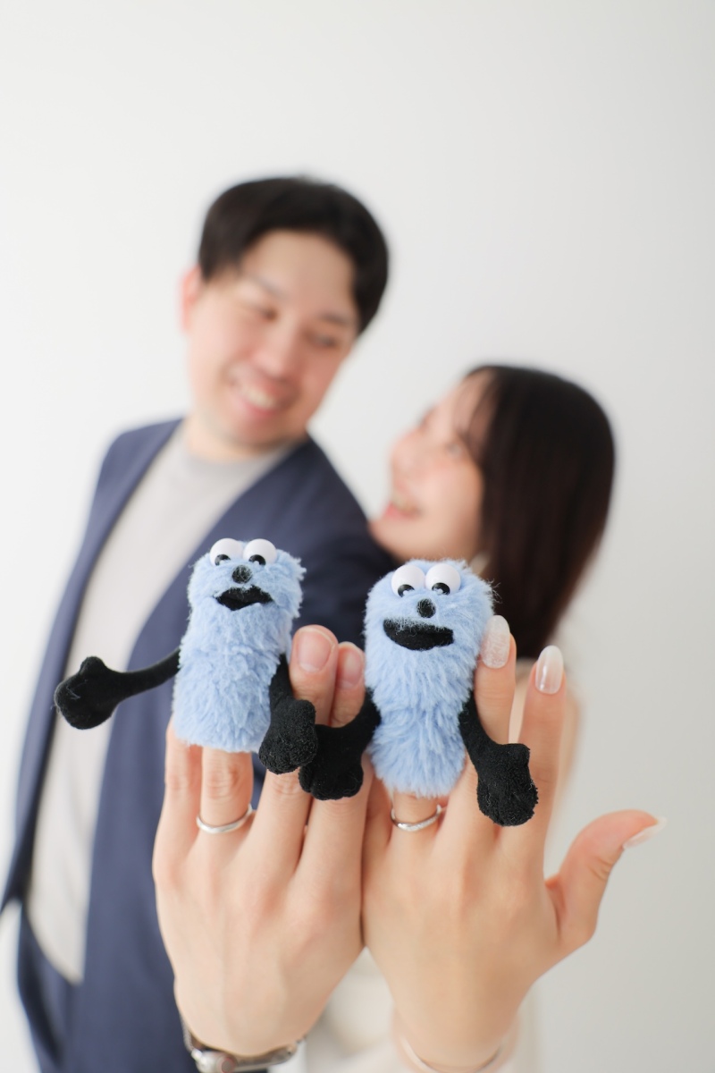 推し人形と一緒に!